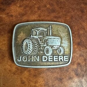 John Deere Tractor Belt Buckle